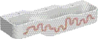 Geberit Bambini Spiel/Waschlandschaft B:140cm 3 Waschpl., tieferes B rechts, 3 Hahnloch, rot