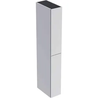 Geberit Hochschrank mit zwei Auszügen 24x180x48cm, weiß matt – Bild 2