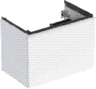 Waschtisch-US 740x541x475mm design4YOU, weiß hochglanz – Bild 2
