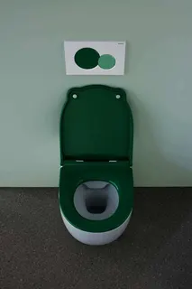 Geberit Bambini WC-Sitz für Kinder waldgrün – Bild 4