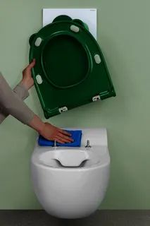 Geberit Bambini WC-Sitz für Kinder waldgrün – Bild 5