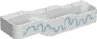 Geberit Bambini Spiel/Waschlandschaft B:140cm 3 Waschpl., tieferes B rechts, 3 Hahnloch, blau – Bild 2