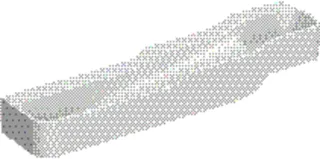Geberit Bambini Spiel/Waschlandschaft B:180cm 4 Waschpl., tieferes B links, ohne Hahnloch, weiß