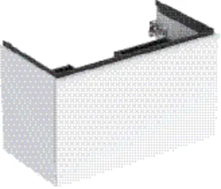Waschtisch-US 888x541x475mm design4YOU, weiß hochglanz – Bild 2