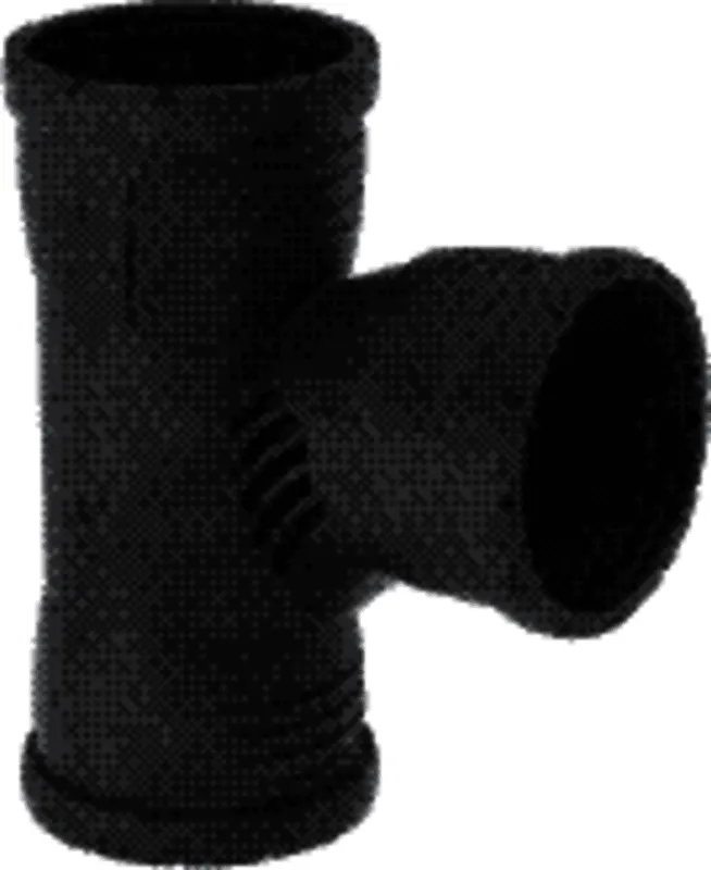 Geberit Silent-Pro Carve Abzweig 87,5Gr, m. 3 Muffen, d90/90