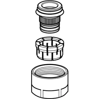 Geberit FlowFit Anschlussverschr. für Eurokonus d16-EuG3/4 – Bild 3