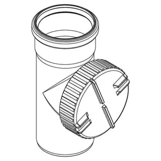 RAUPIANO PLUS Reinigungsrohr DN 50 – Bild 2