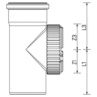 RAUPIANO PLUS Reinigungsrohr DN 50 – Bild 3