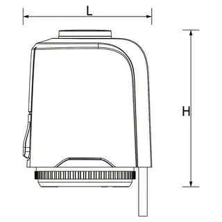 REHAU Stellantrieb UNI 24 V – Bild 5