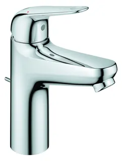 GROHE EH-Waschtisch-Batterie Euroeco 24265_1 M-Size Zugstangen-Ablaufgarnitur chrom