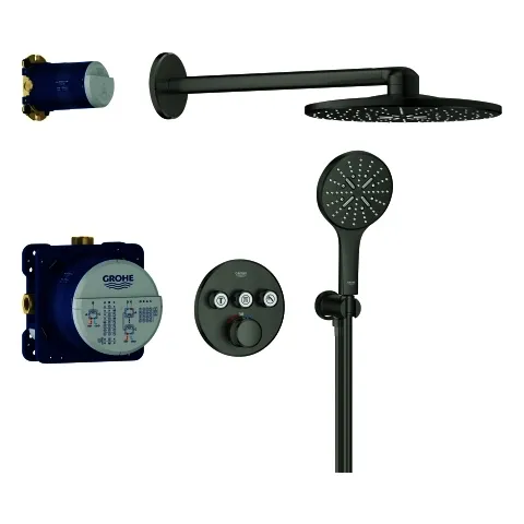 GROHE UP-D.system Grohtherm SmartControl 34863 THM r. Form 3 ASV hard graph. geb.
