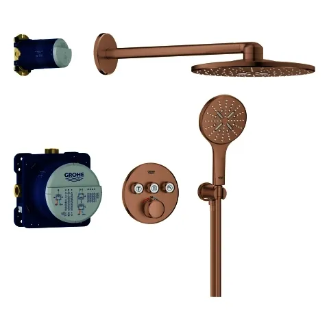 GROHE UP-D.system Grohtherm SmartControl 34863 THM r. Form 3 ASV warm sunset geb.