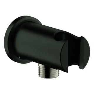 GROHE Wandanschlussbogen Rainshower 26658 runde Rosette hard graphite geb. – Bild 2