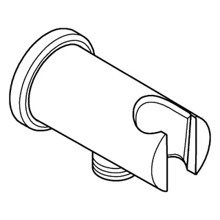 GROHE Wandanschlussbogen Rainshower 26658 runde Rosette warm sunset – Bild 3