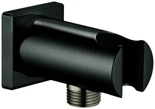 GROHE Wandanschlussbogen Rainshower 26659 eckige Rosette hard graphite – Bild 2