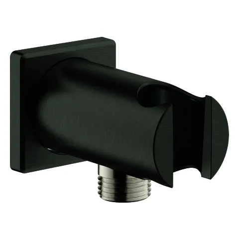 GROHE Wandanschlussbogen Rainshower 26659 eckige Rosette hard graphite geb.