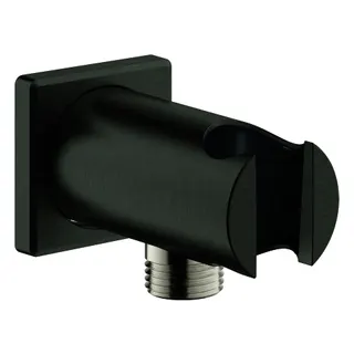 GROHE Wandanschlussbogen Rainshower 26659 eckige Rosette hard graphite geb.