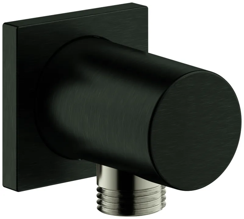 GROHE Wandanschlussbogen Rainshower 27076 Außengewinde hard graphite geb.