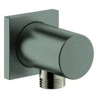 GROHE Wandanschlussbogen Rainshower 27076 Außengewinde supersteel – Bild 2