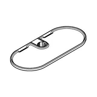 GROHE EasyFix Ablage Tempesta 26770_1 Acryl transparent – Bild 3