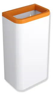 HEWI Papierabfallbehälter 25 l Korpus Fb 98, Rahmen orange