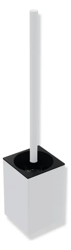 HEWI WC-Bürstengarnitur Sys 900 Q, plvb, Wandmod. weiß tiefmatt