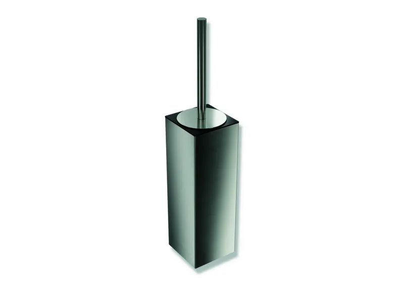 HEWI WC-Bürstengarnitur Sys 900 Q, m. Deckel, matt-schliff