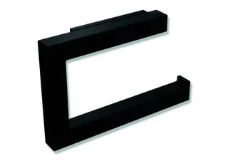 HEWI WC-Papierhalter Sys 900 Q, klappbar, plvb schw tiefmatt – Bild 2