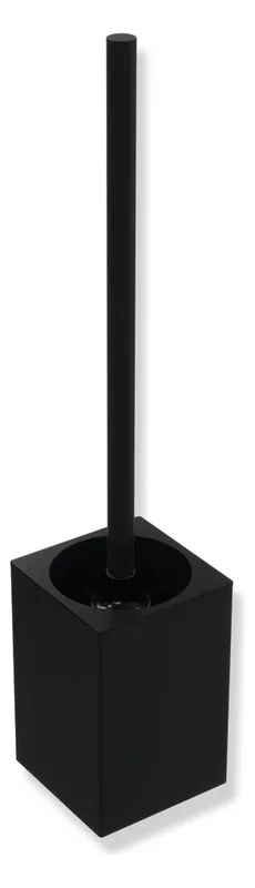 HEWI WC-Bürstengarnitur Sys 900 Q, plvb, Wandmod. schw tiefmatt