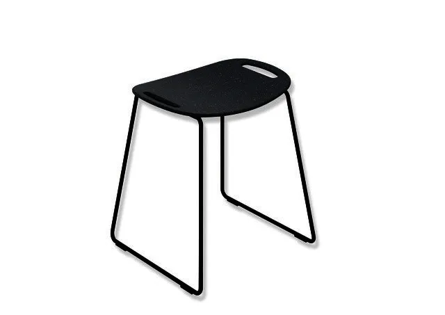 HEWI Duschhocker, H:508mm, B:462mm, Gestell plb, Kst. PIR schw tiefmt-d-grau