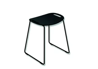 HEWI Duschhocker, H:508mm, B:462mm, Gestell plb, Kst. PIR schw tiefmt-d-grau – Bild 2