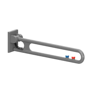 Normbau Nylon Care 300 Stützklappgriff 0311885 Dunkelgrau – Bild 2