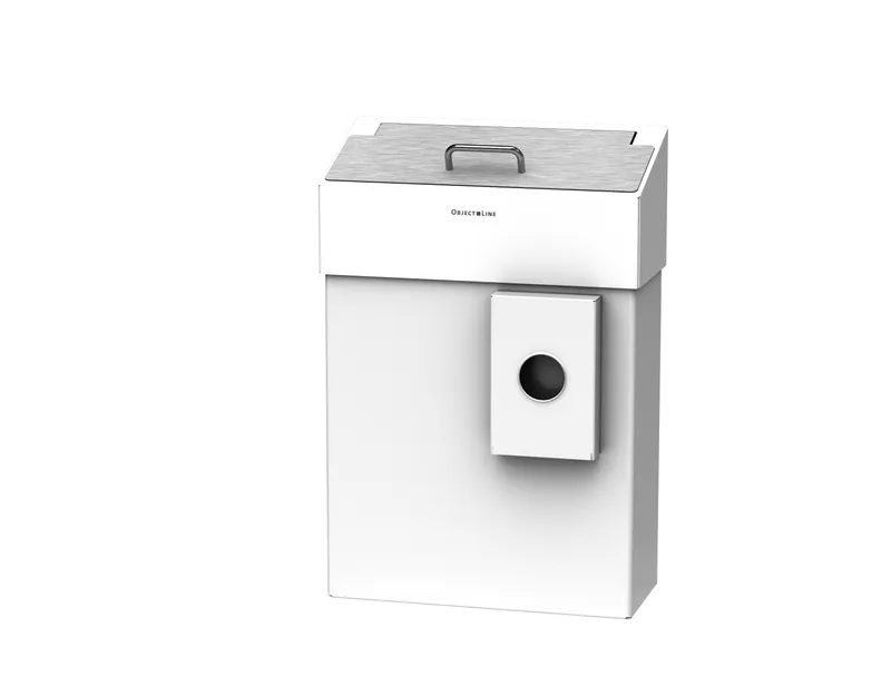 CWS ObjectLine Hygienebehälter, weiß, 10 Liter