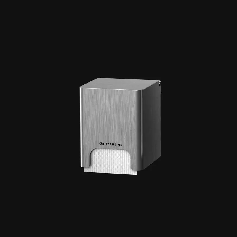CWS ObjectLine Toilettenpapierspender Einzelrolle, Edelstahl