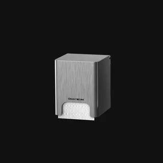 CWS ObjectLine Toilettenpapierspender Einzelrolle, Edelstahl