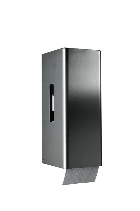 CWS Toilettenpapierspender ObjectLine ES für 3 Rollen, HxBxT 423x116x136, Schloss
