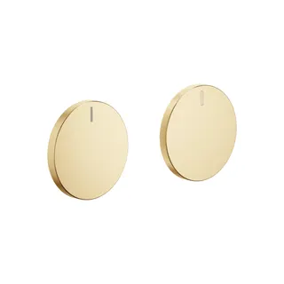 Dornbracht Set Griffeinsatz warm & kalt CYO 11283811 Messing gebürstet (23kt Gold)