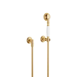 Dornbracht Schlauchbrausegarn. MADISON 27803361 Messing gebürstet (23kt Gold)