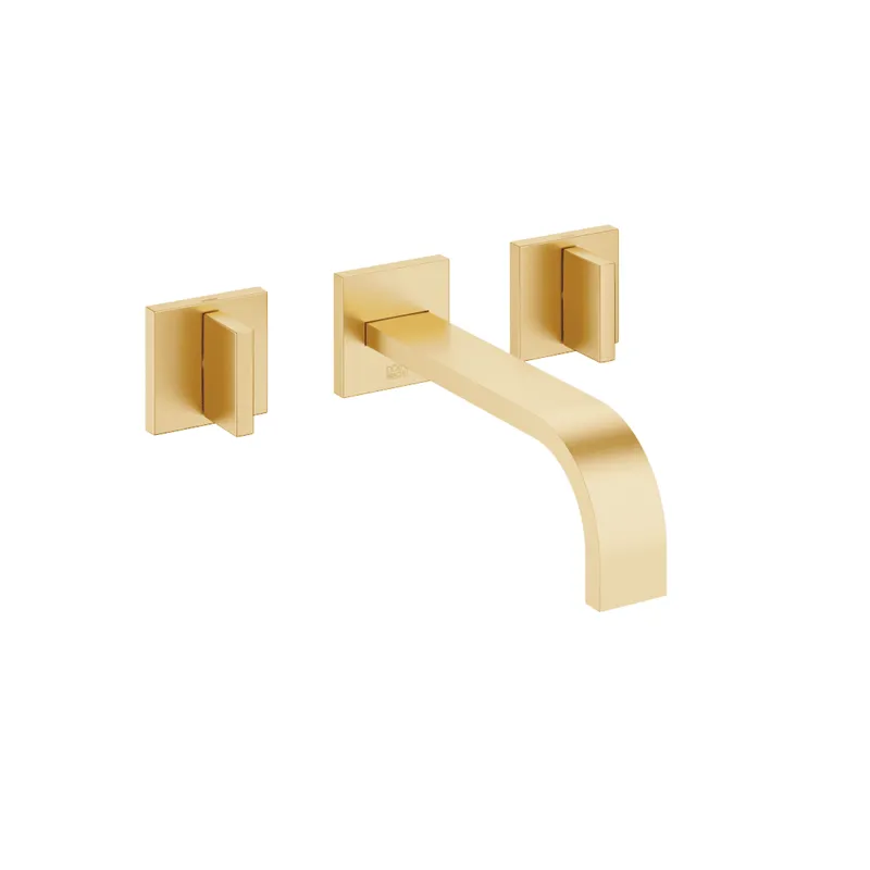 Dornbracht Waschtisch-Wandbatt. ohne Ablaufgarnitur MEM 36712782 Messing gebürstet (23kt Gold)