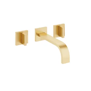 Dornbracht Waschtisch-Wandbatt. ohne Ablaufgarnitur MEM 36712782 Messing gebürstet (23kt Gold)