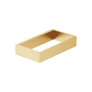 Dornbracht Handtuchring, eckig SERIENSPEZIFISCH 83200780 Messing gebürstet (23kt Gold)