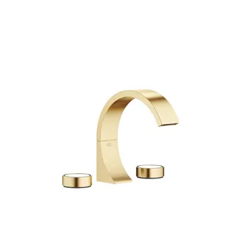 Dornbracht Waschtisch-3-Lochbatt. mit Ablaufgarnitur CYO 20713811 Messing gebürstet (23kt Gold)