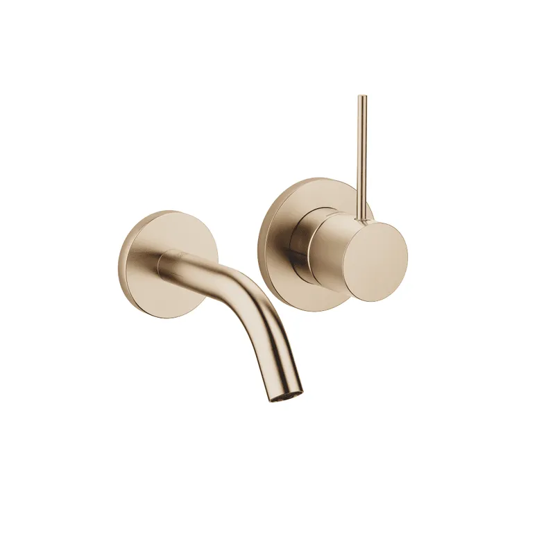 Dornbracht META SLIM Waschtisch-Wand-EHM META 36867662 Champagne gebürstet (22kt Gold)