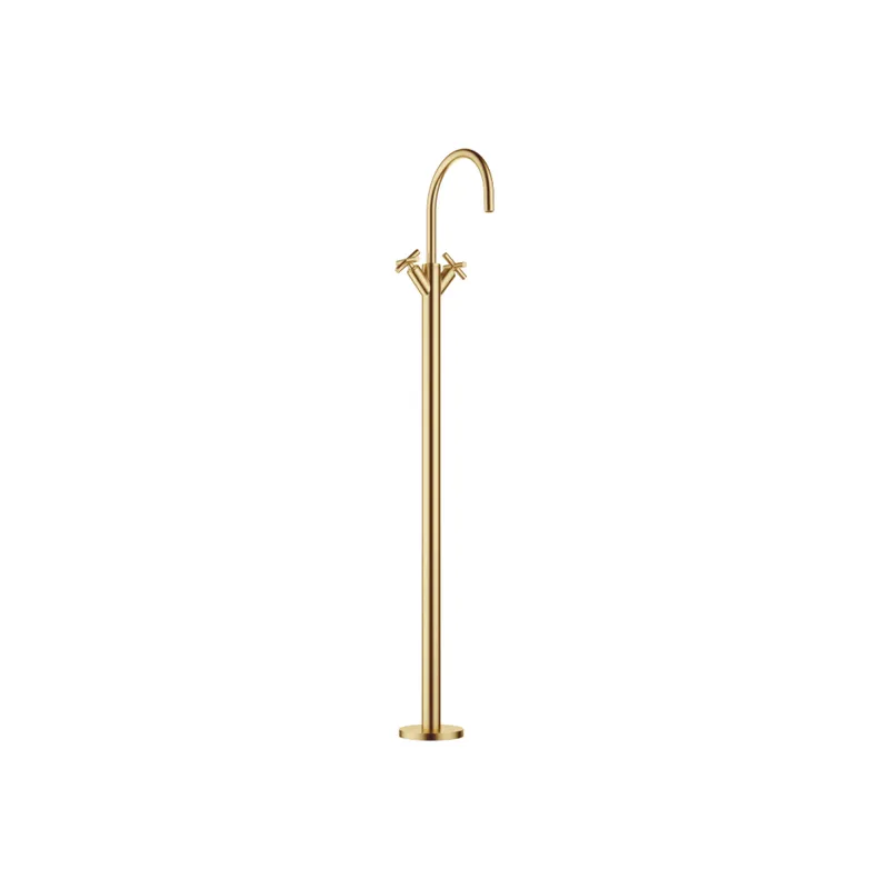 Dornbracht Waschtisch-ELB mit Standrohr TARA 22585892 Messing gebürstet (23kt Gold)