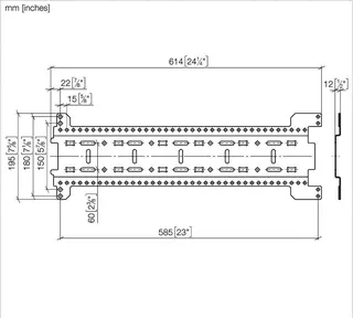 Dornbracht xGRID Montageschienen Set SERIENNEUTRAL 12370970 – Bild 4