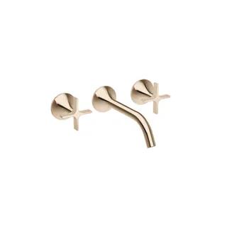 Dornbracht Waschtisch-Wandbatt. ohne Ablaufgarnitur VAIA 36712809 Champagne (22kt Gold)