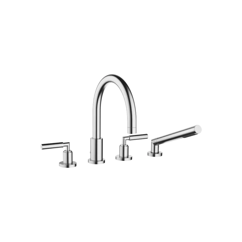 Dornbracht Wannen-Vierlochbatt. f.W.-randmont. TARA 27512882 Chrom gebürstet