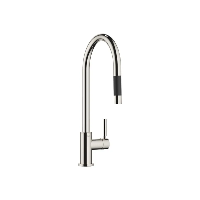 Dornbracht Einhebelmischer Pull-down mit Brausefunktion TARA 33870888 Platin