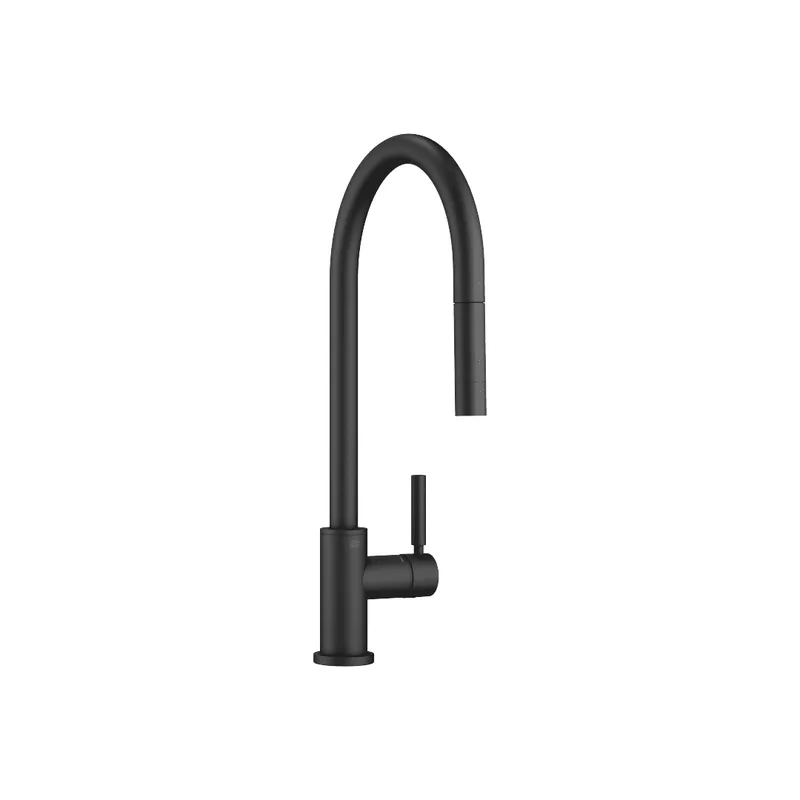 Dornbracht EHM Pull-down mit Brausefunktion TARA 33870888 Schwarz matt