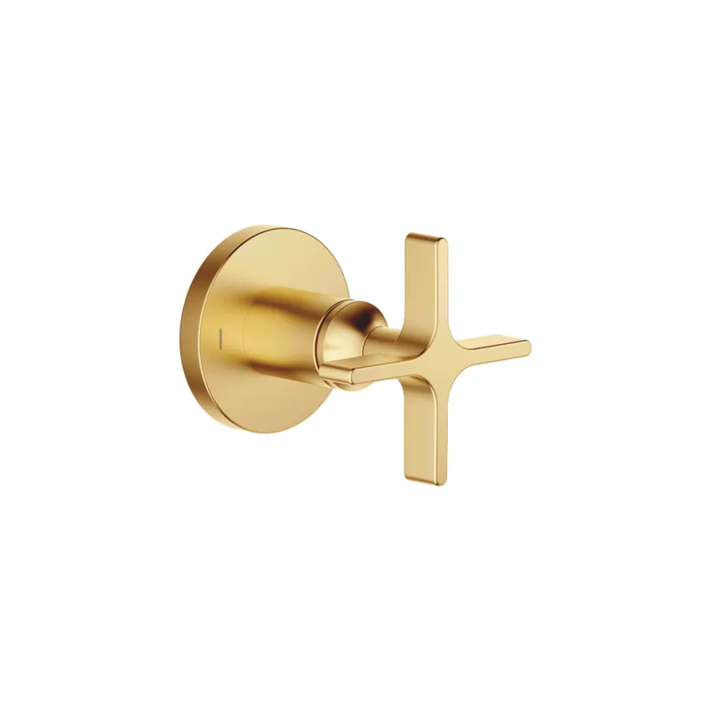 Dornbracht UP-Zweiwege-Umstellung VAIA 36200809 Messing gebürstet (23kt Gold)